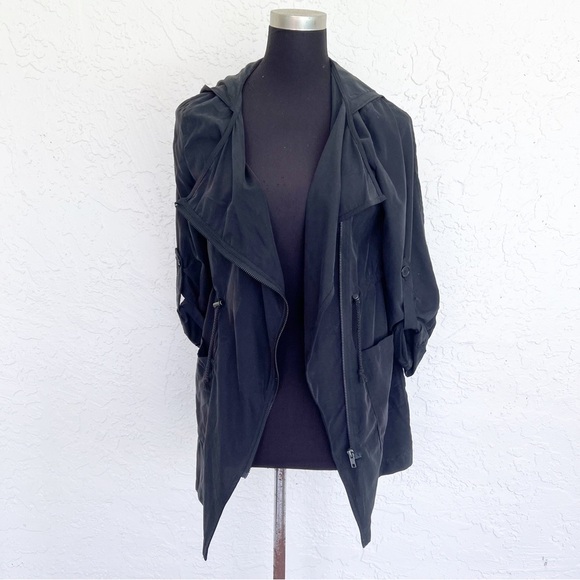 H&M Jackets & Blazers - H & M Charcoal Gray Lightweight Spring Overcoat Jacket